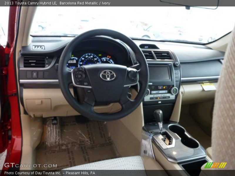  2013 Camry Hybrid LE Ivory Interior