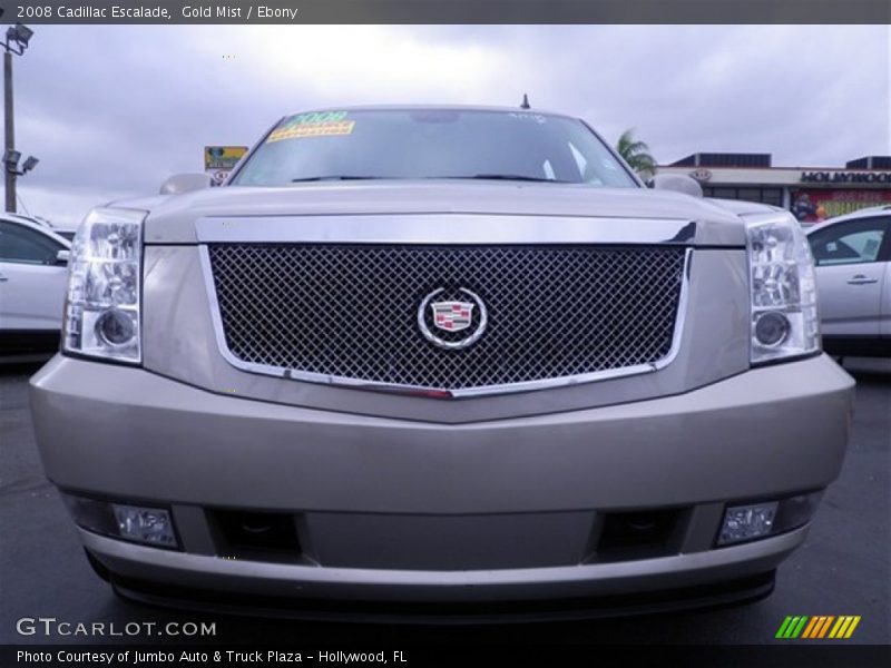 Gold Mist / Ebony 2008 Cadillac Escalade