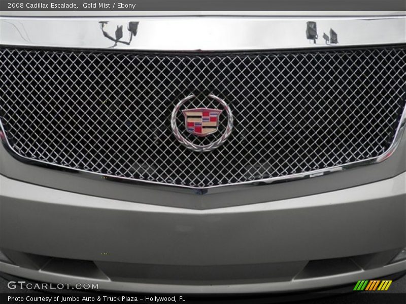 Gold Mist / Ebony 2008 Cadillac Escalade