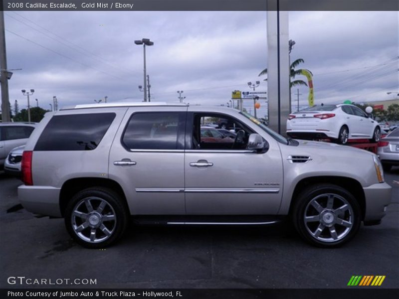 Gold Mist / Ebony 2008 Cadillac Escalade