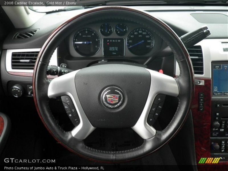 Gold Mist / Ebony 2008 Cadillac Escalade