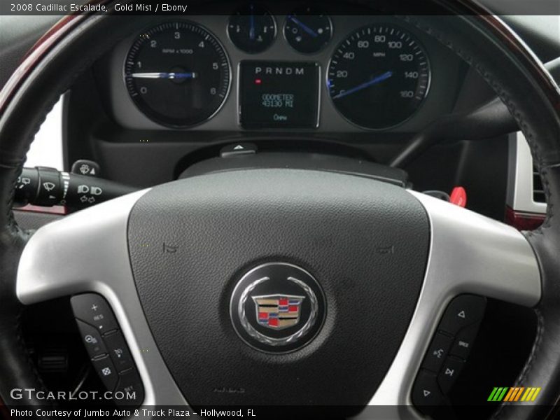 Gold Mist / Ebony 2008 Cadillac Escalade