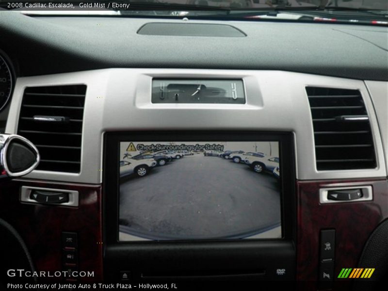 Gold Mist / Ebony 2008 Cadillac Escalade