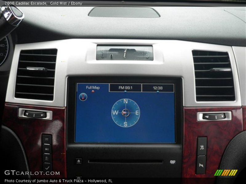 Gold Mist / Ebony 2008 Cadillac Escalade