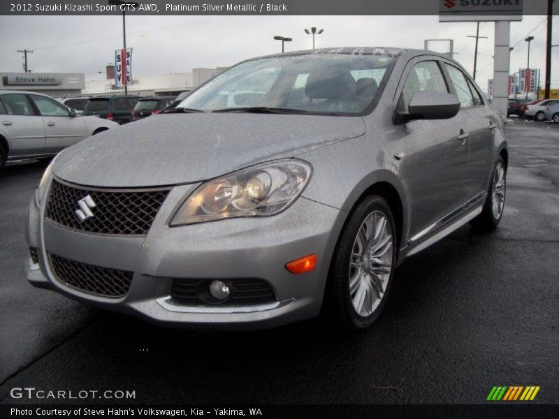 Platinum Silver Metallic / Black 2012 Suzuki Kizashi Sport GTS AWD
