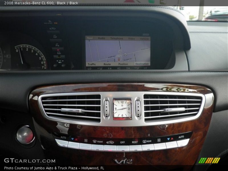 Controls of 2008 CL 600