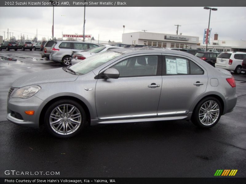 Platinum Silver Metallic / Black 2012 Suzuki Kizashi Sport GTS AWD