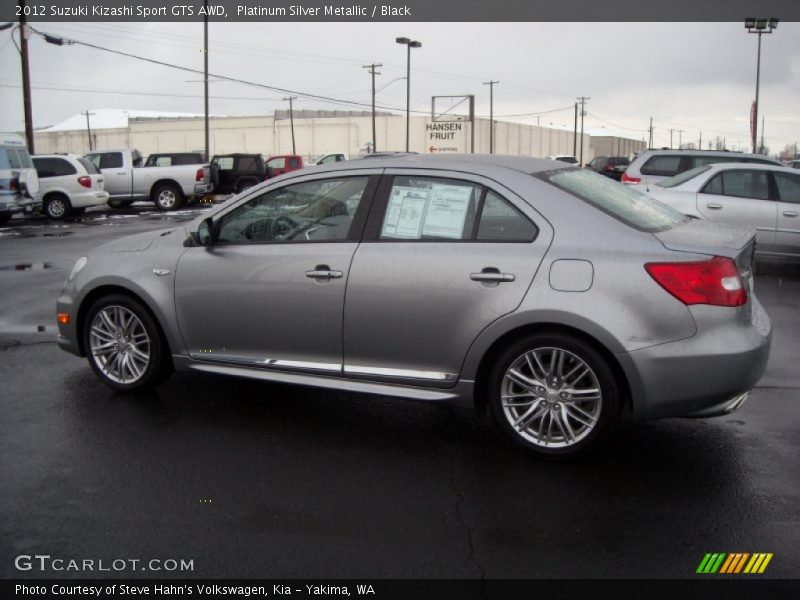 Platinum Silver Metallic / Black 2012 Suzuki Kizashi Sport GTS AWD