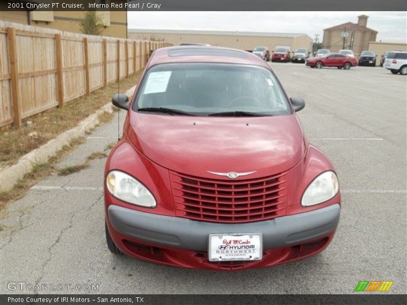 Inferno Red Pearl / Gray 2001 Chrysler PT Cruiser