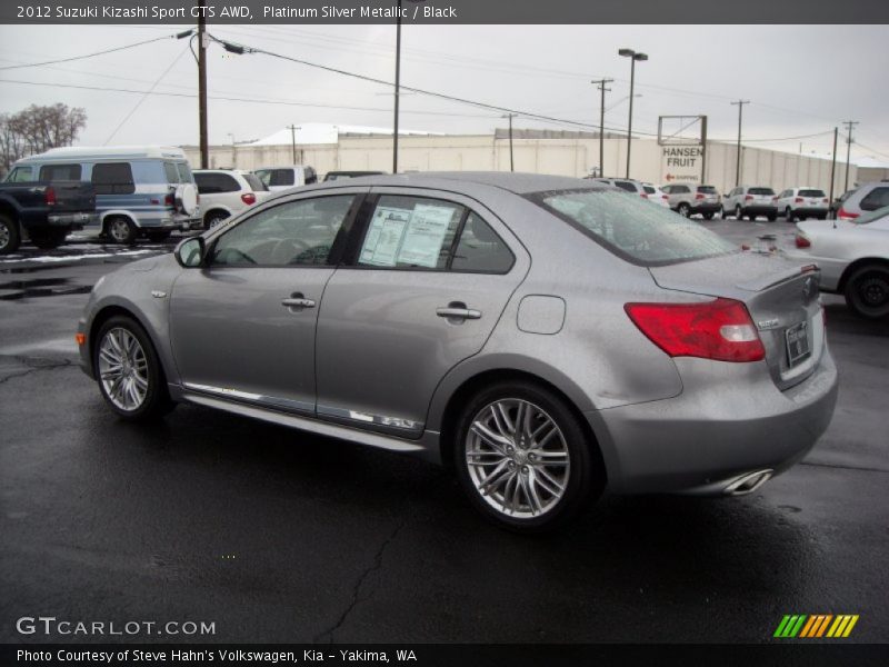 Platinum Silver Metallic / Black 2012 Suzuki Kizashi Sport GTS AWD