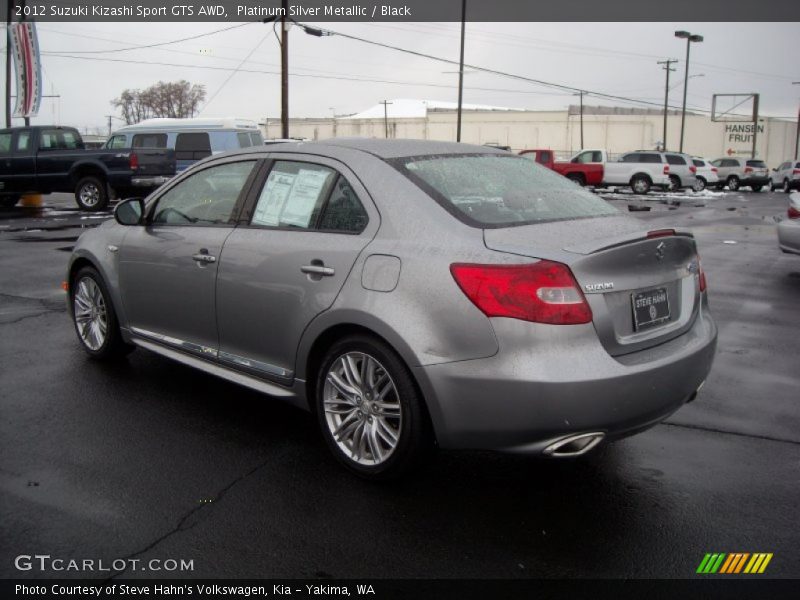 Platinum Silver Metallic / Black 2012 Suzuki Kizashi Sport GTS AWD