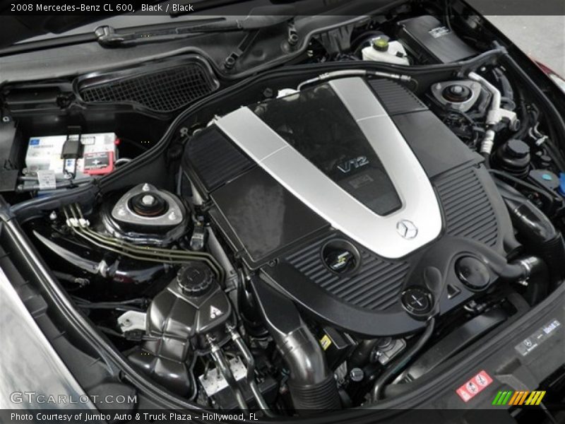  2008 CL 600 Engine - 5.5L Turbocharged SOHC 36V V12