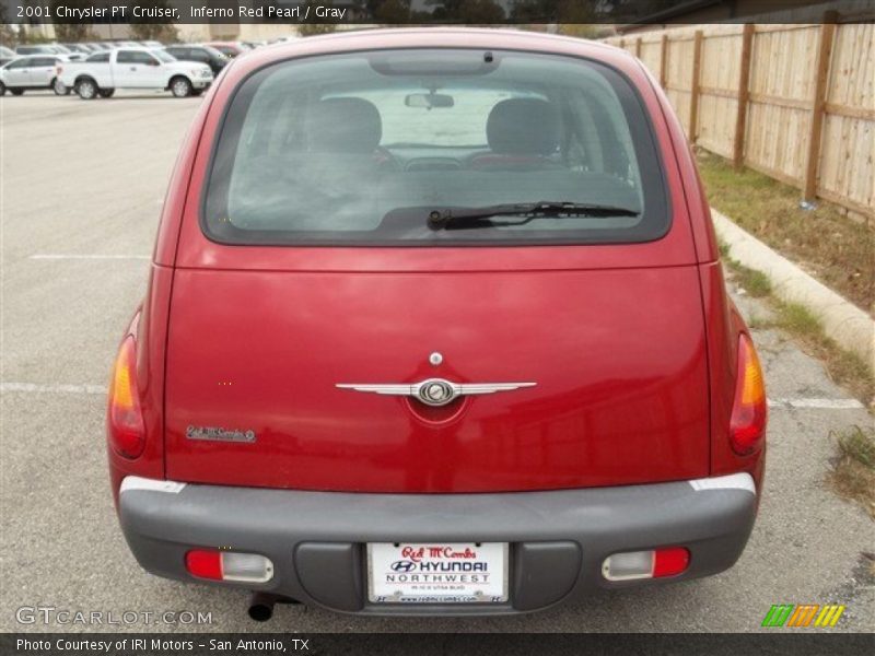 Inferno Red Pearl / Gray 2001 Chrysler PT Cruiser