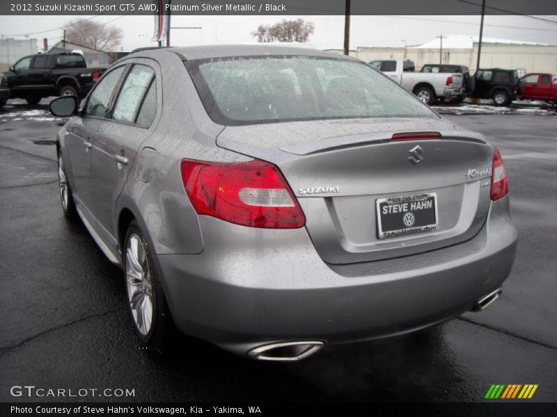 Platinum Silver Metallic / Black 2012 Suzuki Kizashi Sport GTS AWD