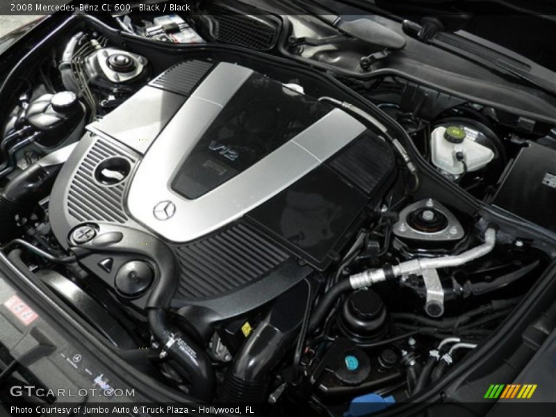  2008 CL 600 Engine - 5.5L Turbocharged SOHC 36V V12