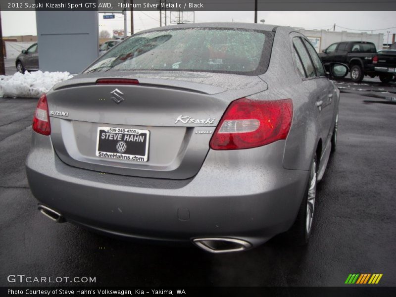 Platinum Silver Metallic / Black 2012 Suzuki Kizashi Sport GTS AWD