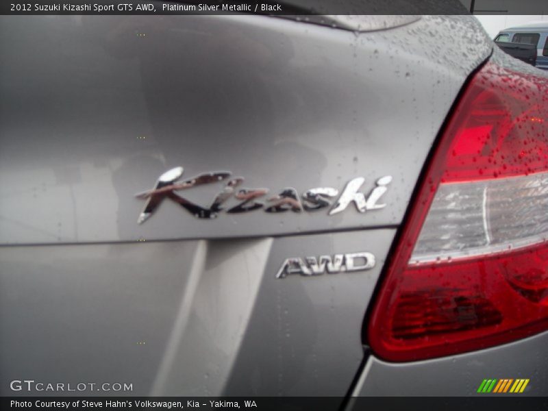 Platinum Silver Metallic / Black 2012 Suzuki Kizashi Sport GTS AWD
