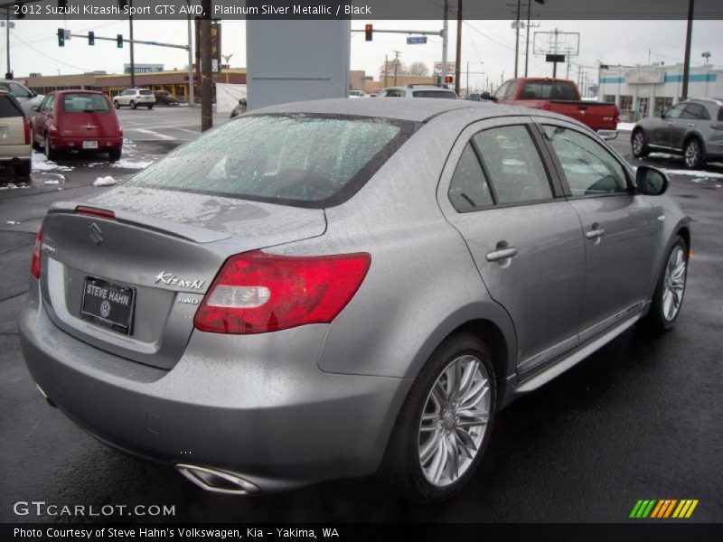 Platinum Silver Metallic / Black 2012 Suzuki Kizashi Sport GTS AWD