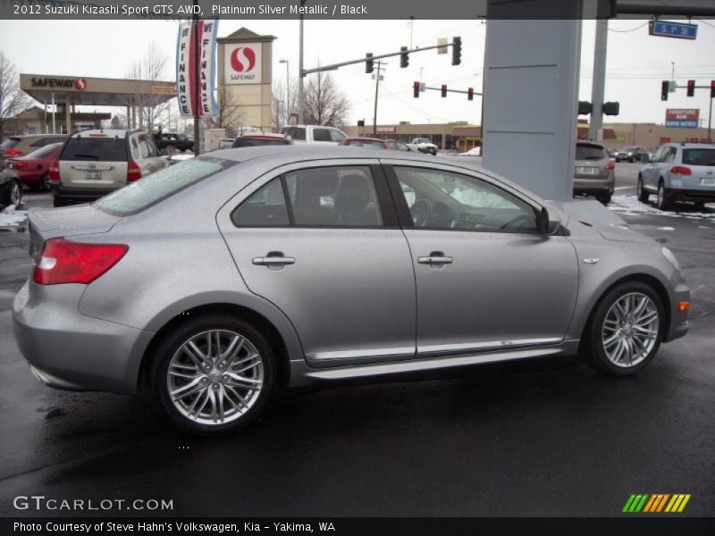 Platinum Silver Metallic / Black 2012 Suzuki Kizashi Sport GTS AWD