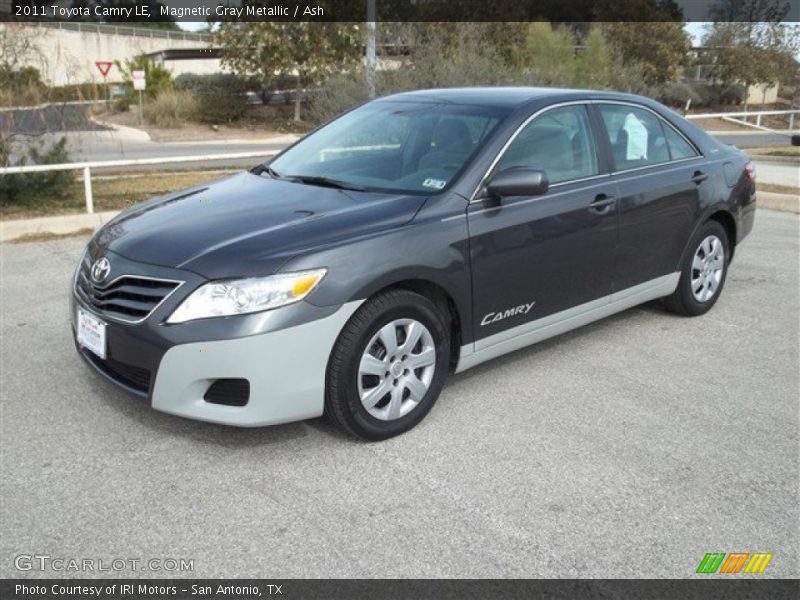 Magnetic Gray Metallic / Ash 2011 Toyota Camry LE