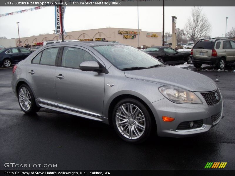 Platinum Silver Metallic / Black 2012 Suzuki Kizashi Sport GTS AWD