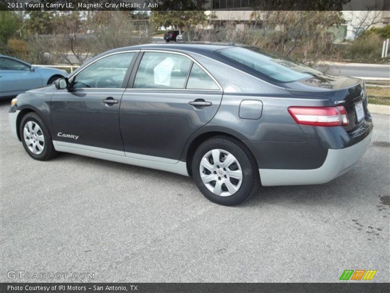 Magnetic Gray Metallic / Ash 2011 Toyota Camry LE