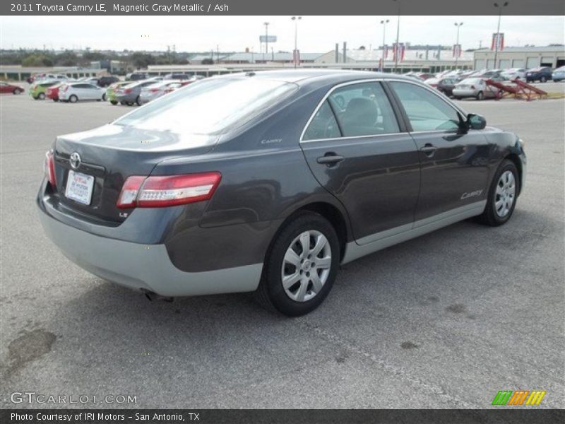Magnetic Gray Metallic / Ash 2011 Toyota Camry LE