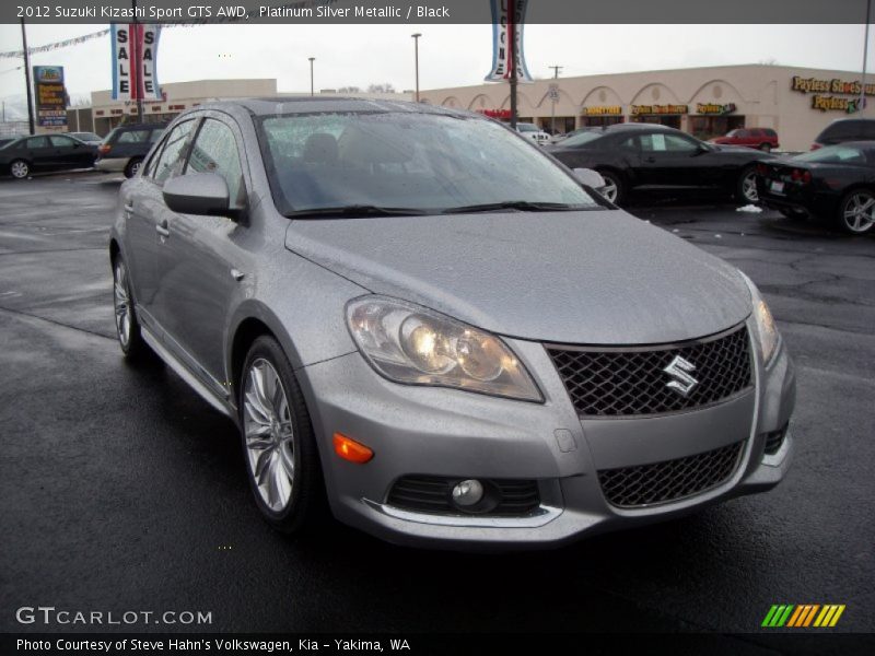 Platinum Silver Metallic / Black 2012 Suzuki Kizashi Sport GTS AWD