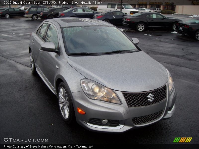 Platinum Silver Metallic / Black 2012 Suzuki Kizashi Sport GTS AWD