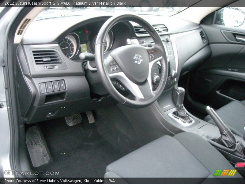  2012 Kizashi Sport GTS AWD Black Interior