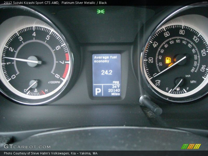  2012 Kizashi Sport GTS AWD Sport GTS AWD Gauges