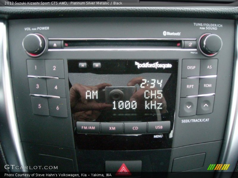 Audio System of 2012 Kizashi Sport GTS AWD