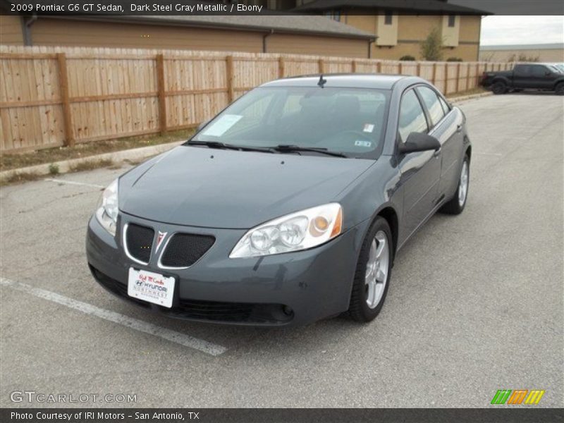 Dark Steel Gray Metallic / Ebony 2009 Pontiac G6 GT Sedan