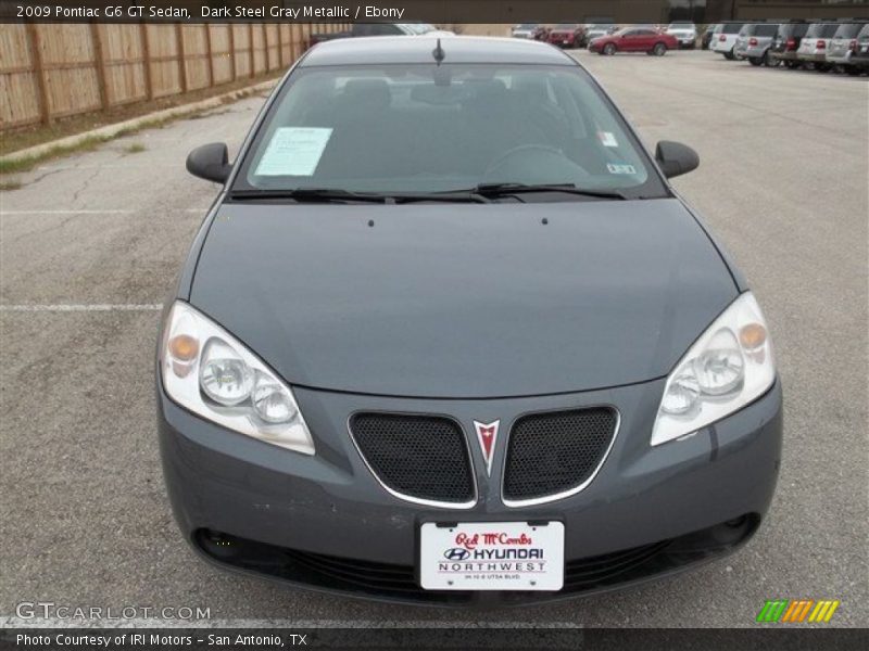 Dark Steel Gray Metallic / Ebony 2009 Pontiac G6 GT Sedan