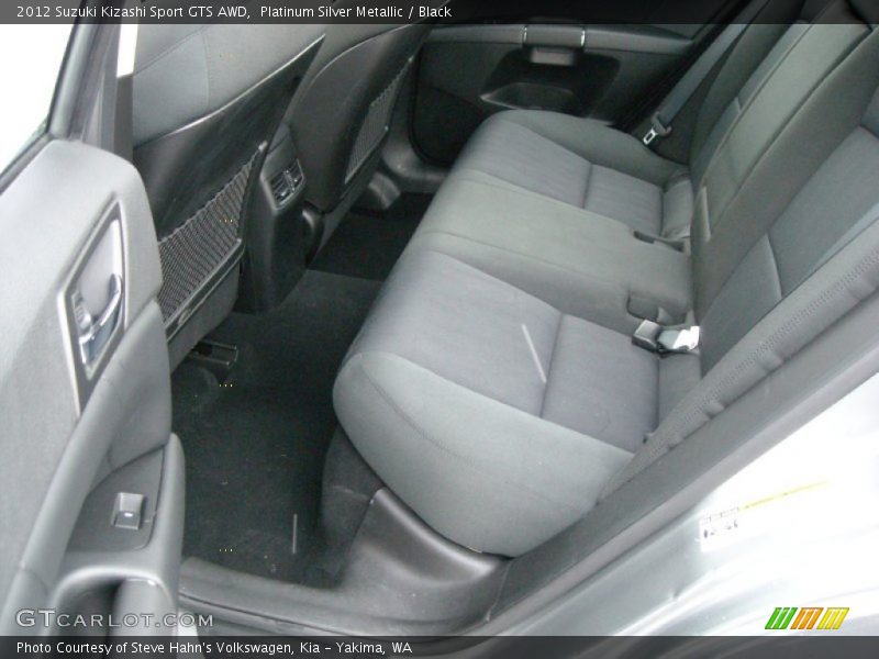 Rear Seat of 2012 Kizashi Sport GTS AWD