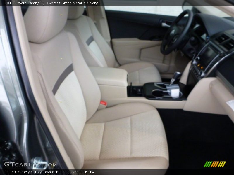Cypress Green Metallic / Ivory 2013 Toyota Camry LE