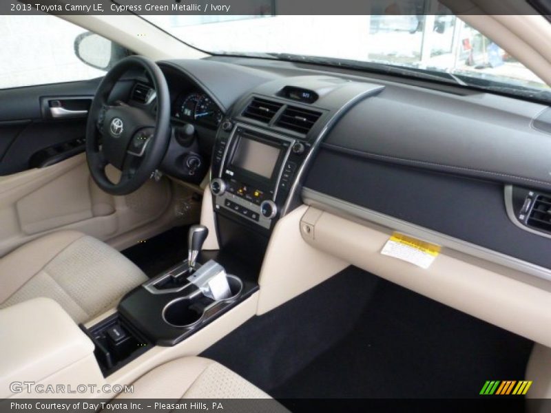 Dashboard of 2013 Camry LE