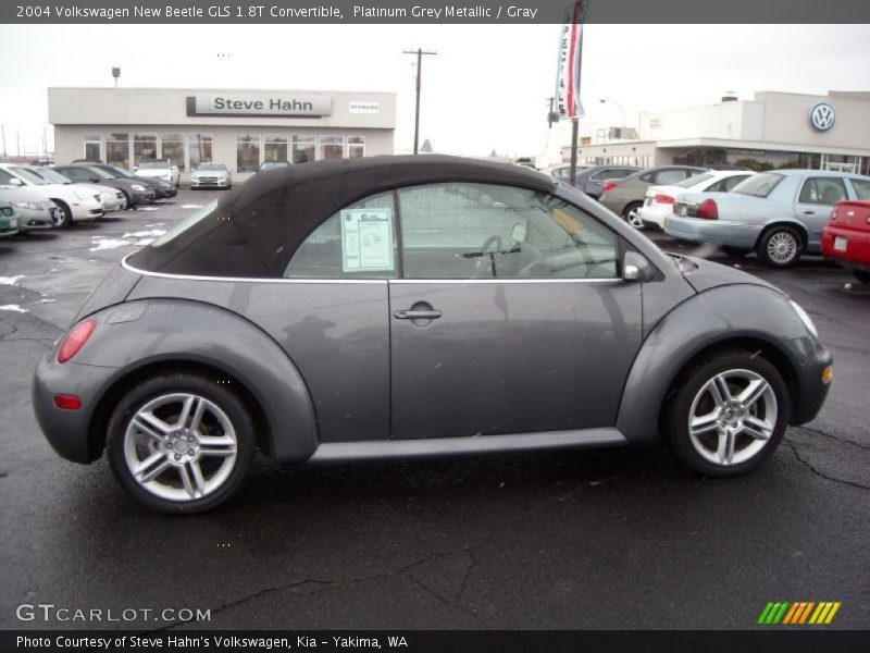 Platinum Grey Metallic / Gray 2004 Volkswagen New Beetle GLS 1.8T Convertible