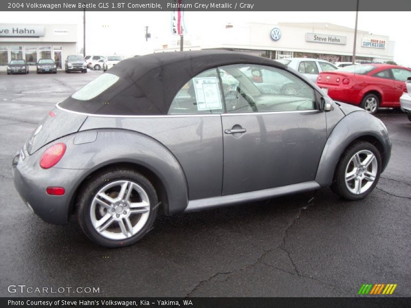 Platinum Grey Metallic / Gray 2004 Volkswagen New Beetle GLS 1.8T Convertible