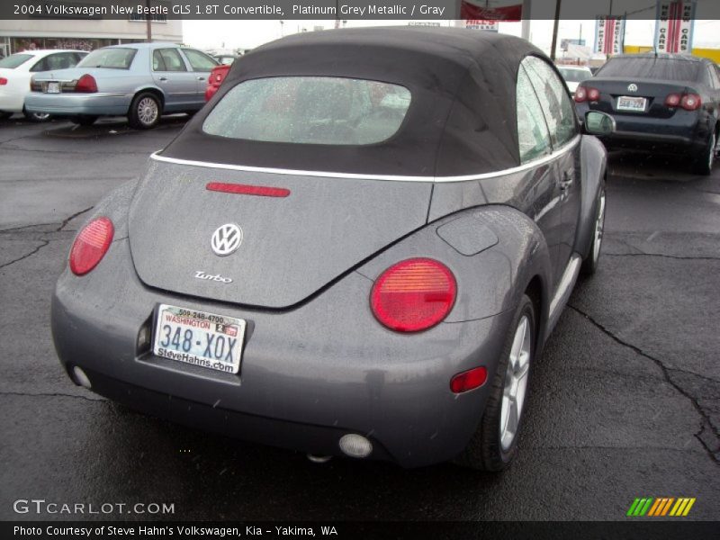 Platinum Grey Metallic / Gray 2004 Volkswagen New Beetle GLS 1.8T Convertible