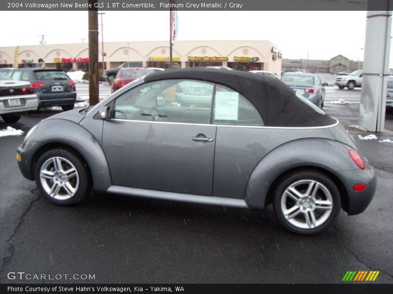 Platinum Grey Metallic / Gray 2004 Volkswagen New Beetle GLS 1.8T Convertible