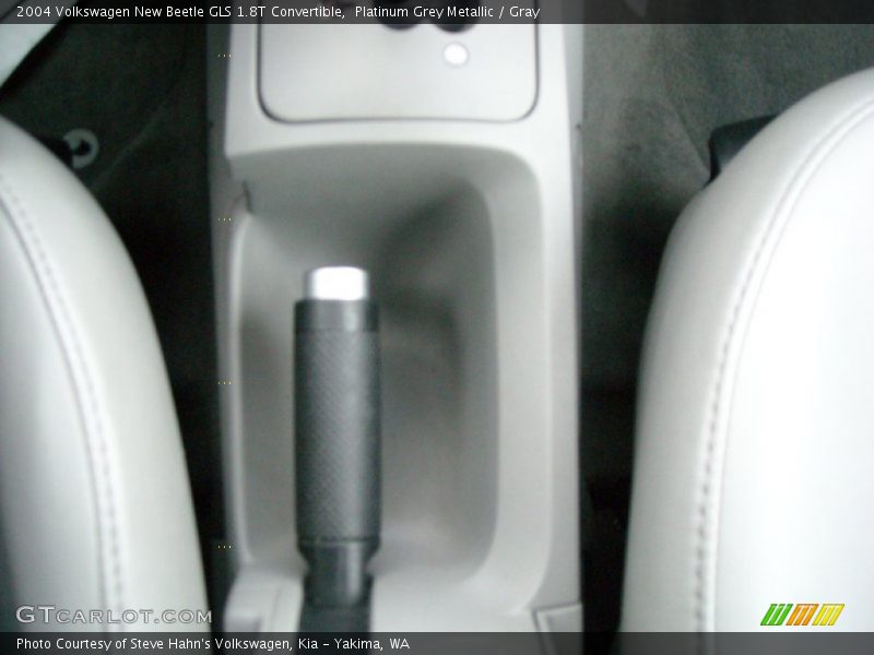 Platinum Grey Metallic / Gray 2004 Volkswagen New Beetle GLS 1.8T Convertible