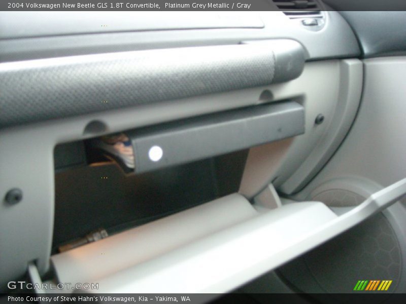 Platinum Grey Metallic / Gray 2004 Volkswagen New Beetle GLS 1.8T Convertible