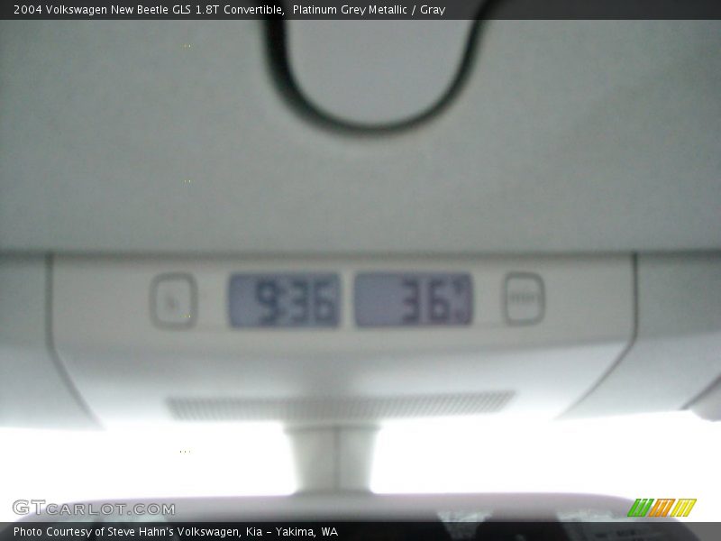 Platinum Grey Metallic / Gray 2004 Volkswagen New Beetle GLS 1.8T Convertible