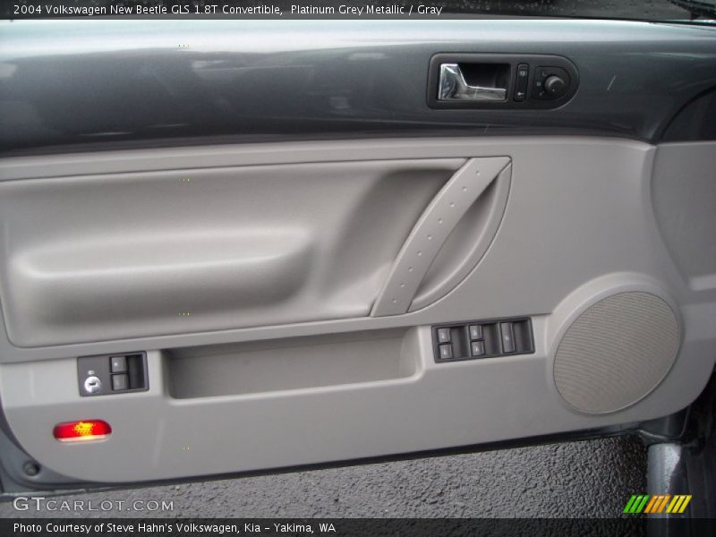 Platinum Grey Metallic / Gray 2004 Volkswagen New Beetle GLS 1.8T Convertible