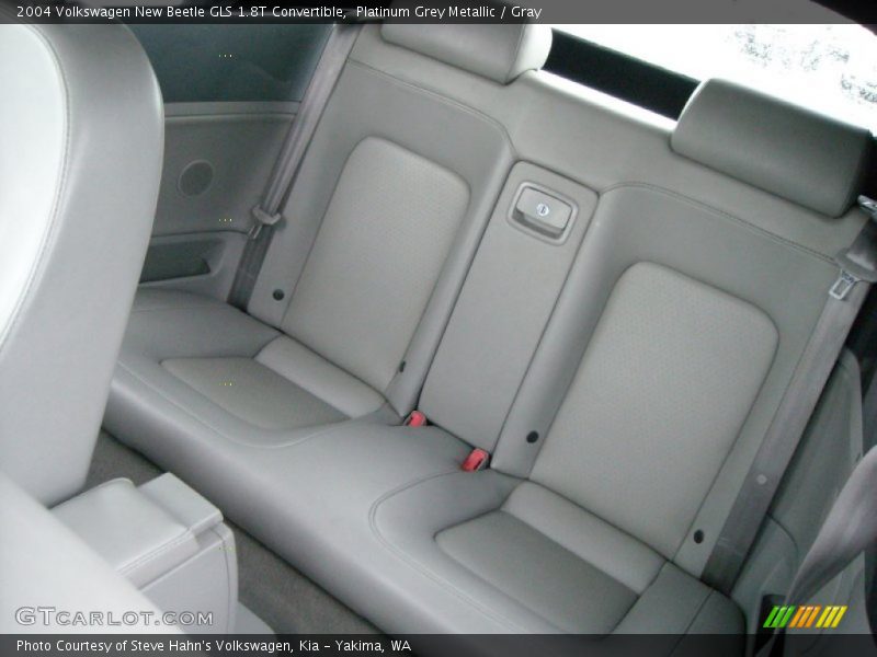 Rear Seat of 2004 New Beetle GLS 1.8T Convertible