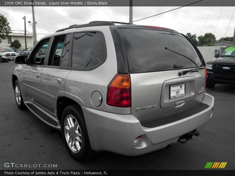 Liquid Silver Metallic / Ebony Black 2006 GMC Envoy Denali