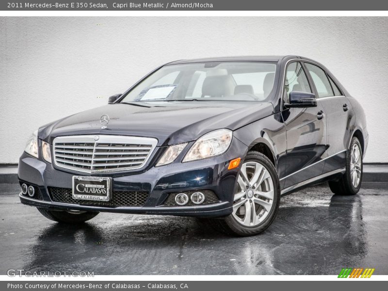 Front 3/4 View of 2011 E 350 Sedan