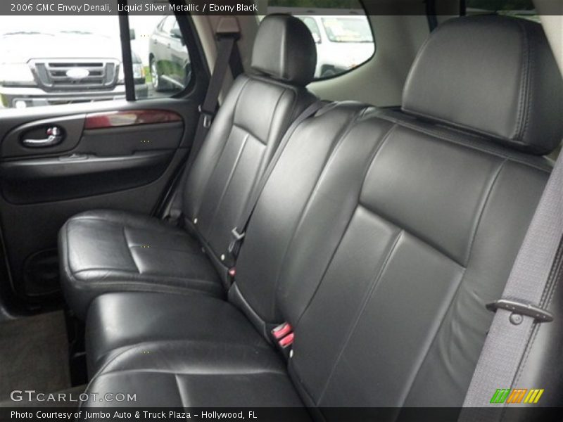 Liquid Silver Metallic / Ebony Black 2006 GMC Envoy Denali