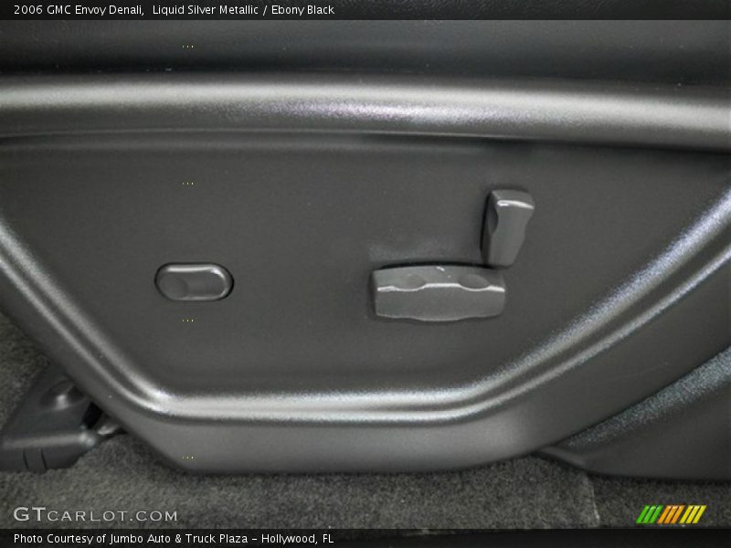 Liquid Silver Metallic / Ebony Black 2006 GMC Envoy Denali